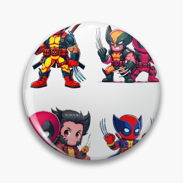 Artikelvorschau, Deadpool und Wolverine im Comic-Stil – Fan-Art-Illustration entworfen und verkauft von CharleyDraws.