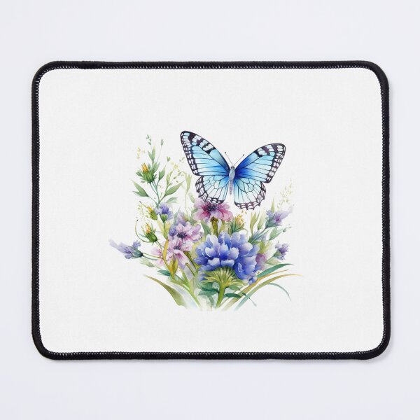 Item preview, Meadow Butterfly | Beautiful Wildflower Nature Art designed and sold by Mandayartstudio.