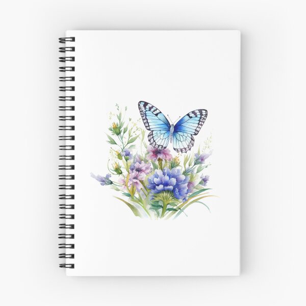 Item preview, Meadow Butterfly | Beautiful Wildflower Nature Art designed and sold by Mandayartstudio.