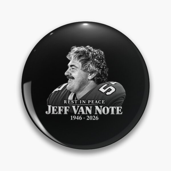 Artikelvorschau, Jeff Van Note – NFL-Hommage entworfen und verkauft von DogWorldArt.