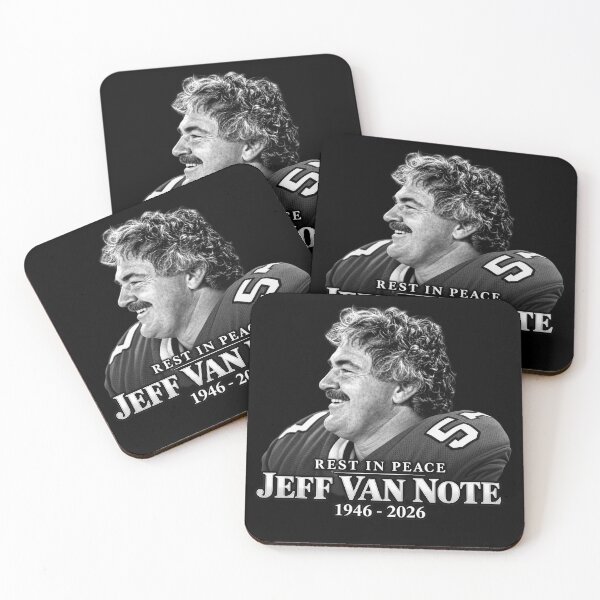 Item preview, Jeff Van Note — NFL tribute designed and sold by DogWorldArt.