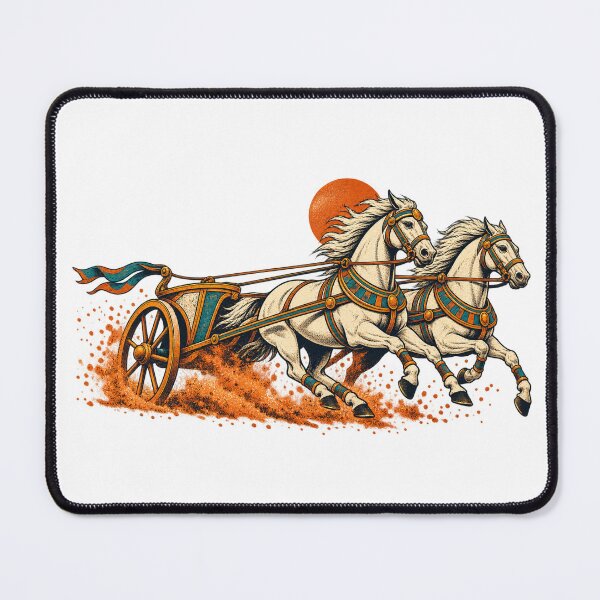 Item preview, Egyptian Chariot Racing | Vintage Streetwear designed and sold by RAX Mirth Studio.