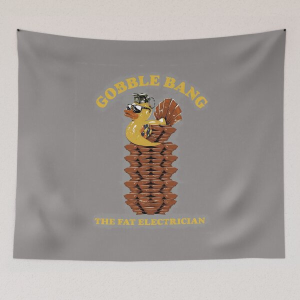 Item preview, Gobble Bang Fat Electrician Turkey Duck Tee-10 designed and sold by JulianHeritsc.
