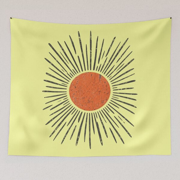Item preview, Boho Sun Retro Celestial Sky designed and sold by nasr-say.