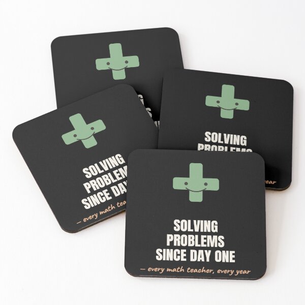 Item preview, Solving Problems Since Day One Math Teacher designed and sold by The Cozy Design Studio.