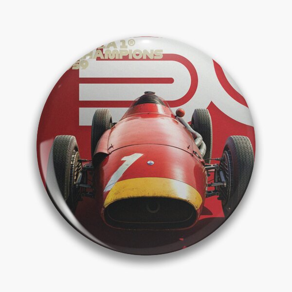 Artikelvorschau, Formel-1-Champions der 1950er Jahre entworfen und verkauft von Lucy Goosy Art.