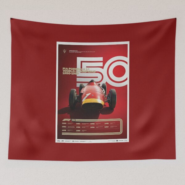 Item preview, Campeones de Fórmula 1 de la década de 1950 designed and sold by Lucy Goosy Art.