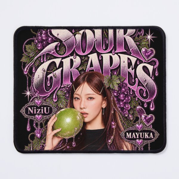 Item preview, Cute NiziU Mayuka Sour Grapes Fruity Concept designed and sold by Valereekmerch.