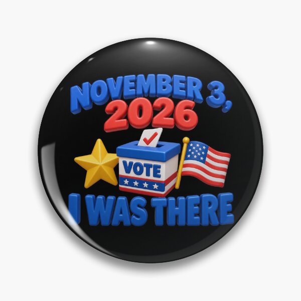 Item preview, November 3, 2026 I Was There – Vintage Midterm Election Day Design designed and sold by ManggaeJM.