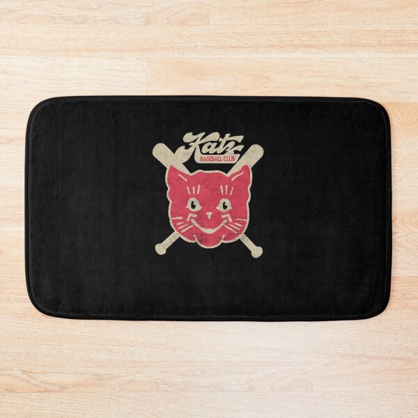 Item preview, Vintage Retro Pink Cat Baseball Club Logo designed and sold by ElvaPowlo53.