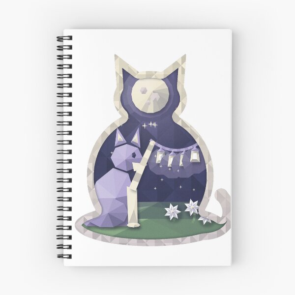 Item preview, Firefly Lantern Cat designed and sold by Purrblooma.