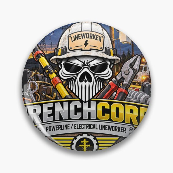 Item preview, WrenchCorps - Powerline / Electrical Lineworker designed and sold by WrenchCorps.