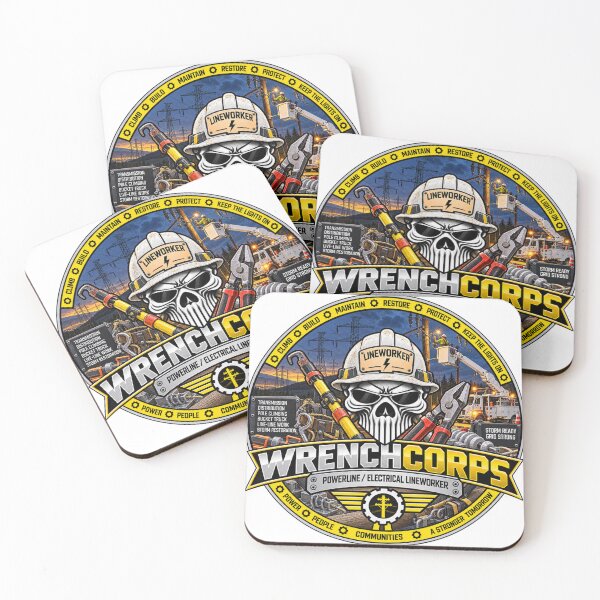 Item preview, WrenchCorps - Powerline / Electrical Lineworker designed and sold by WrenchCorps.