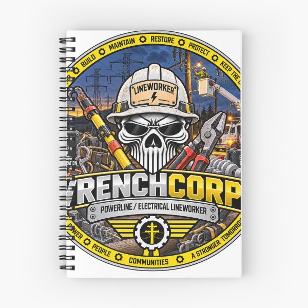 Item preview, WrenchCorps - Powerline / Electrical Lineworker designed and sold by WrenchCorps.