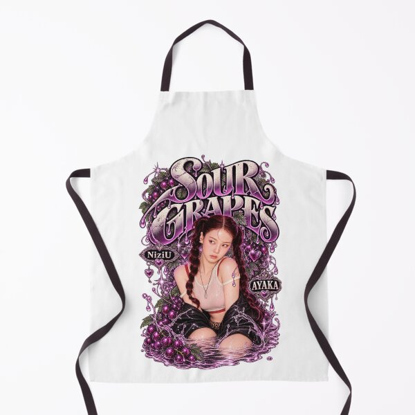 Artikelvorschau, Charmante Ayaka NiziU Saure Trauben Flora Visual entworfen und verkauft von Valereekmerch.