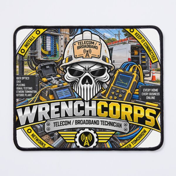 Item preview, WrenchCorps - Telecom / Broadband Technician designed and sold by WrenchCorps.
