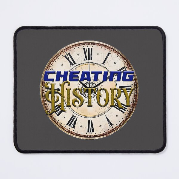 Item preview, Cheating History Logo Graphic Design for Apparel and Accessories designed and sold by beefpants.