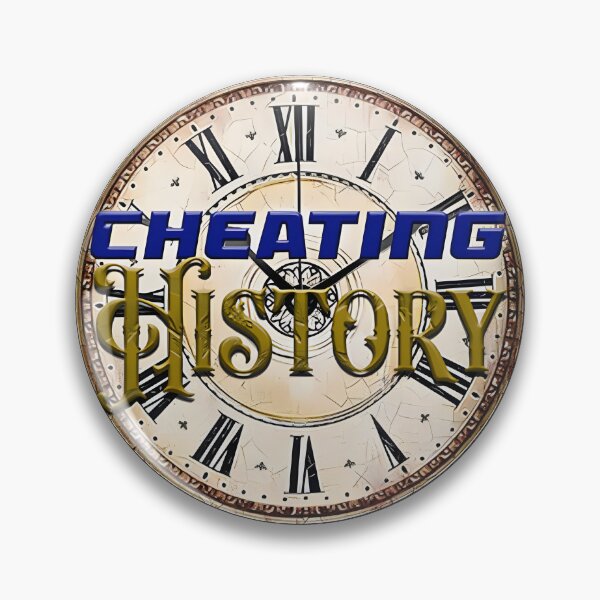 Item preview, Cheating History Logo Graphic Design for Apparel and Accessories designed and sold by beefpants.