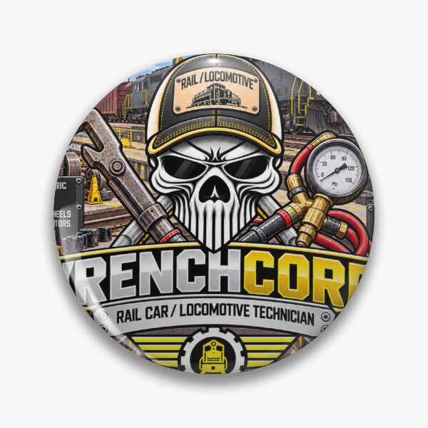 Item preview, WrenchCorps - Rail Car / Locomotive Technician designed and sold by WrenchCorps.