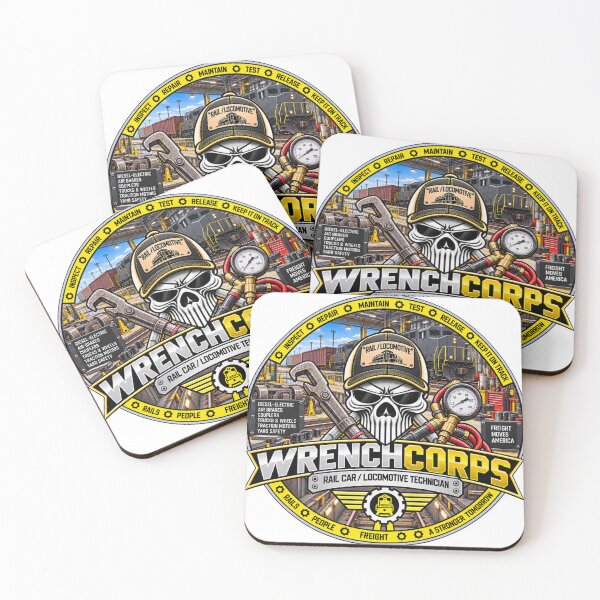 Item preview, WrenchCorps - Rail Car / Locomotive Technician designed and sold by WrenchCorps.