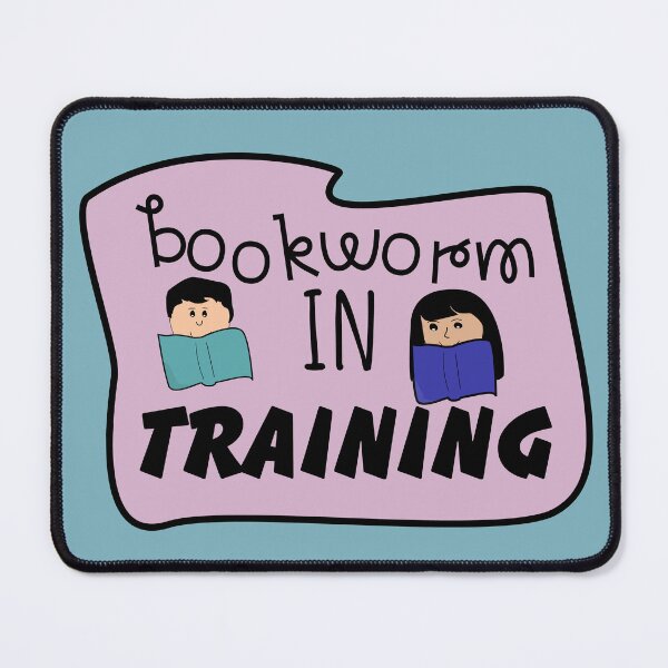 Item preview, bookworm in training designed and sold by hello readers.
