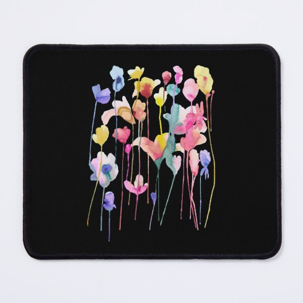 Item preview, Modern Pastel Abstract Watercolor Flowers Print designed and sold by ElvaPowlo53.
