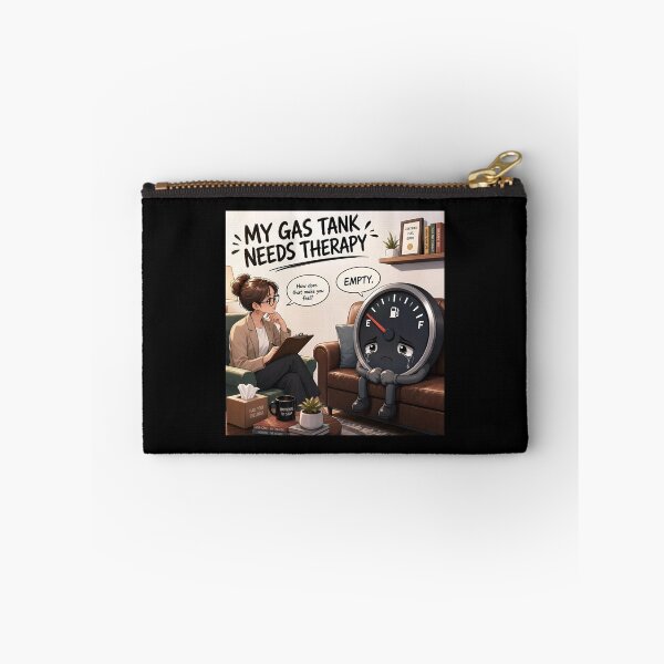 Item preview, My Gas Tank Needs Therapy – Funny Gas Prices & Driving Meme designed and sold by ManggaeJM.