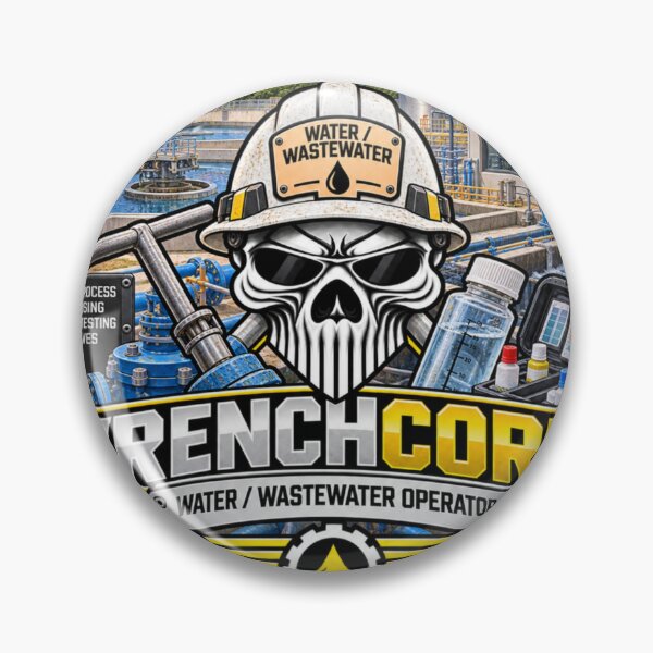 Item preview, WrenchCorps - Water / Wastewater Operator designed and sold by WrenchCorps.