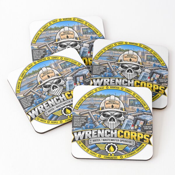 Item preview, WrenchCorps - Water / Wastewater Operator designed and sold by WrenchCorps.