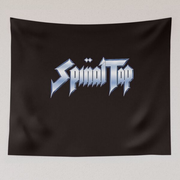 Artikelvorschau, Spinal Tap Metallic Logo Rockmusik Fan-Kunst entworfen und verkauft von kawanva-studio.