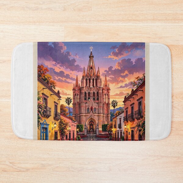 Item preview, Mexico — San Miguel de Allende — Colonial Romance designed and sold by DibujandoPorfa.