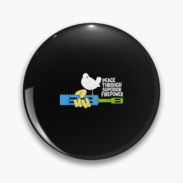 Item preview, Peace Through Superior Firepower Dove designed and sold by Brasovbit.