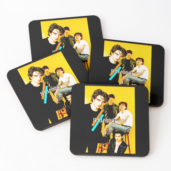 Item preview, Retrato grupal de los cuatro miembros de la banda designed and sold by HowardMichalArt.