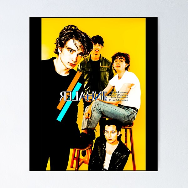 Item preview, Four Band Members Group Portrait designed and sold by HowardMichalArt.