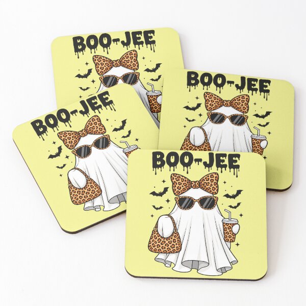 Item preview, Boo Jee Ghost with Leopard Bow designed and sold by Nature Explore Game.