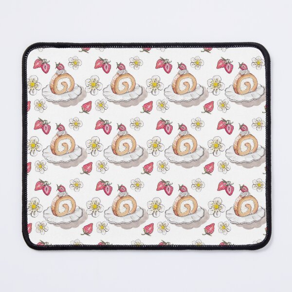 Item preview, Strawberry Cake roll pattern designed and sold by Skippybatart.
