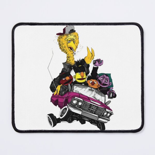 Item preview, Sesame Street Gangsta Lowrider Funny Nostalgia Parody designed and sold by SallyLubke.