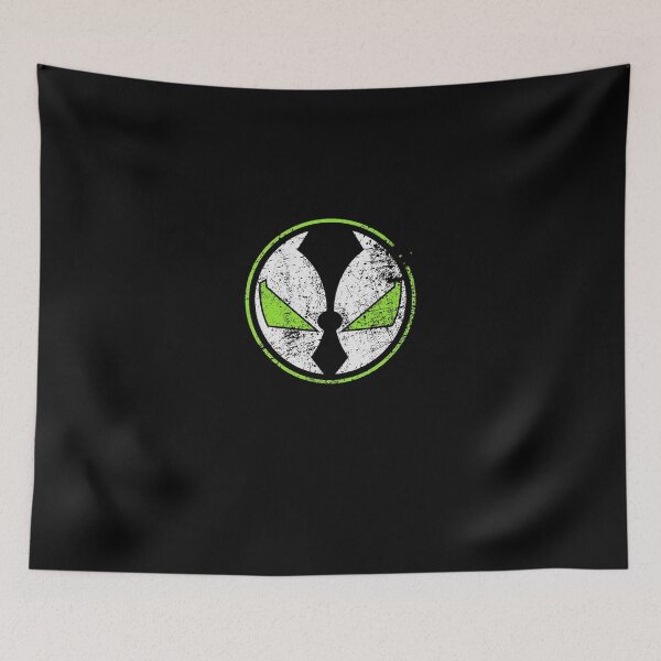 Item preview, Distressed Green and Black Comic Mask Badge designed and sold by AllisonBerge64.