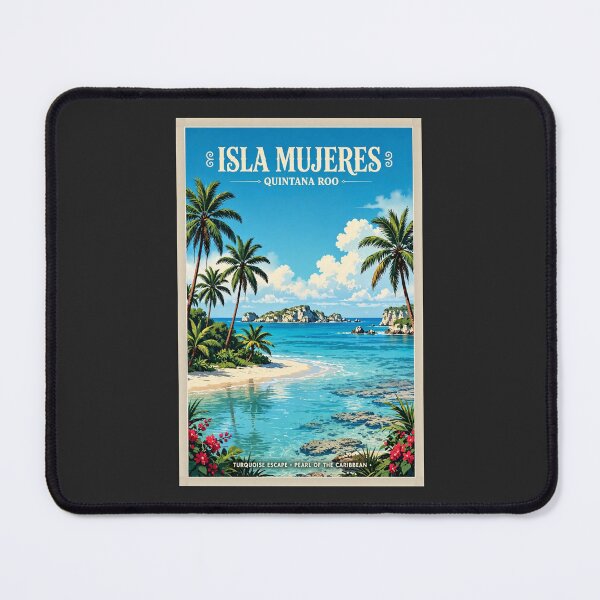 Item preview, Mexico — Isla Mujeres — Turquoise Escape designed and sold by DibujandoPorfa.
