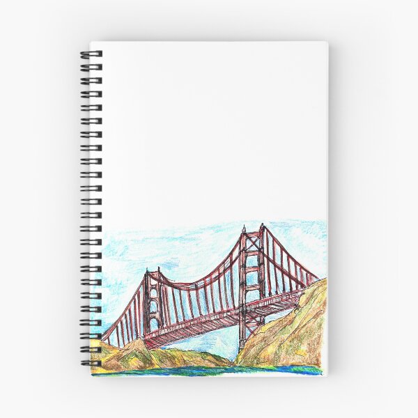 Item preview, Sketch of Golden Gates Bridge designed and sold by CanDo20.
