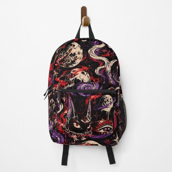 Item preview, Gothic Cosmic Cat Skull Pattern designed and sold by Bawwe.