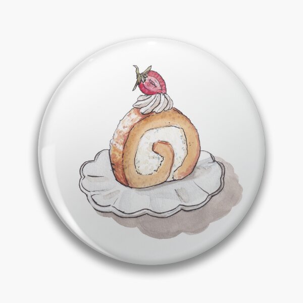 Item preview, Strawberry Cake roll  designed and sold by Skippybatart.
