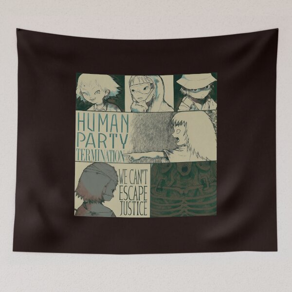Item preview, Human Party Termination Justice Panel Art designed and sold by GulnorGermelo.