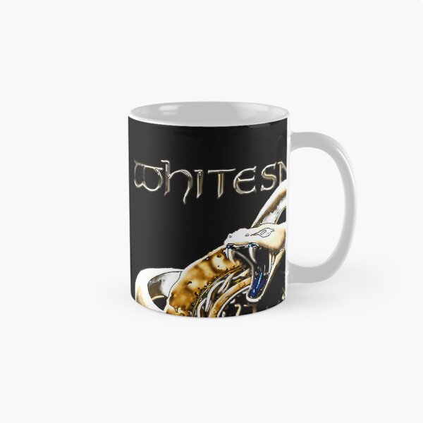Item preview, Coiled White Snake Emblem For Whitesnake designed and sold by RichardGonza88.