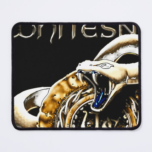 Item preview, Coiled White Snake Emblem For Whitesnake designed and sold by RichardGonza88.