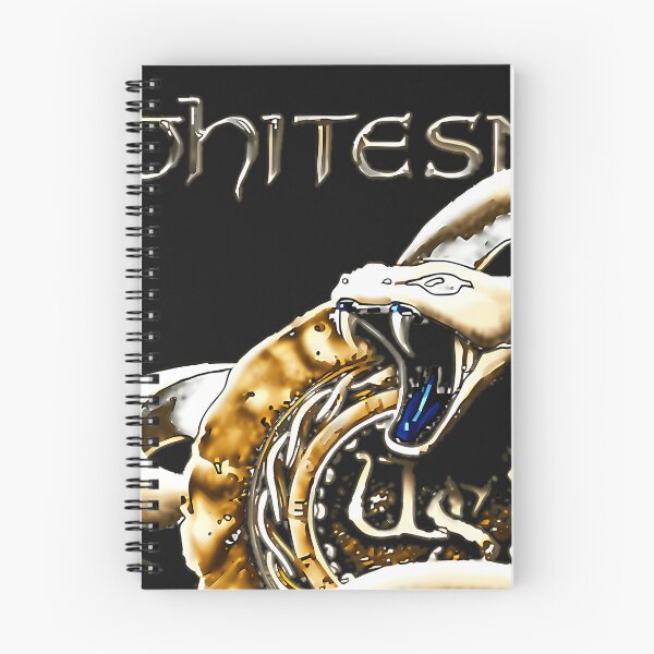 Item preview, Coiled White Snake Emblem For Whitesnake designed and sold by RichardGonza88.
