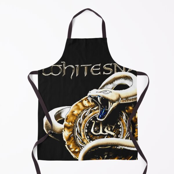 Item preview, Coiled White Snake Emblem For Whitesnake designed and sold by RichardGonza88.