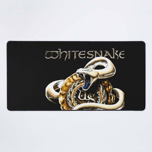 Item preview, Coiled White Snake Emblem For Whitesnake designed and sold by RichardGonza88.