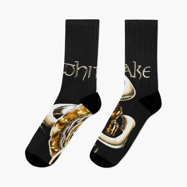 Item preview, Coiled White Snake Emblem For Whitesnake designed and sold by RichardGonza88.