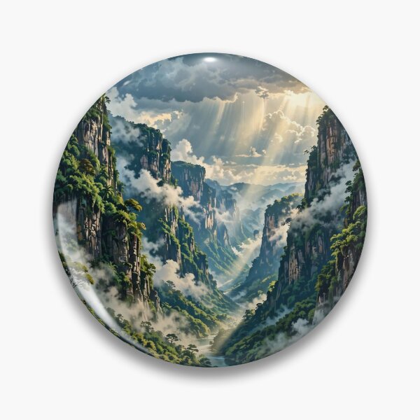 Item preview, Mexico — Sumidero Canyon — Into the Clouds designed and sold by DibujandoPorfa.